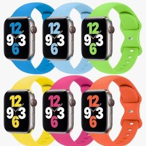 Smart Wearable Watch bands Multiple Colors Apple 38/40/41mm waterproof